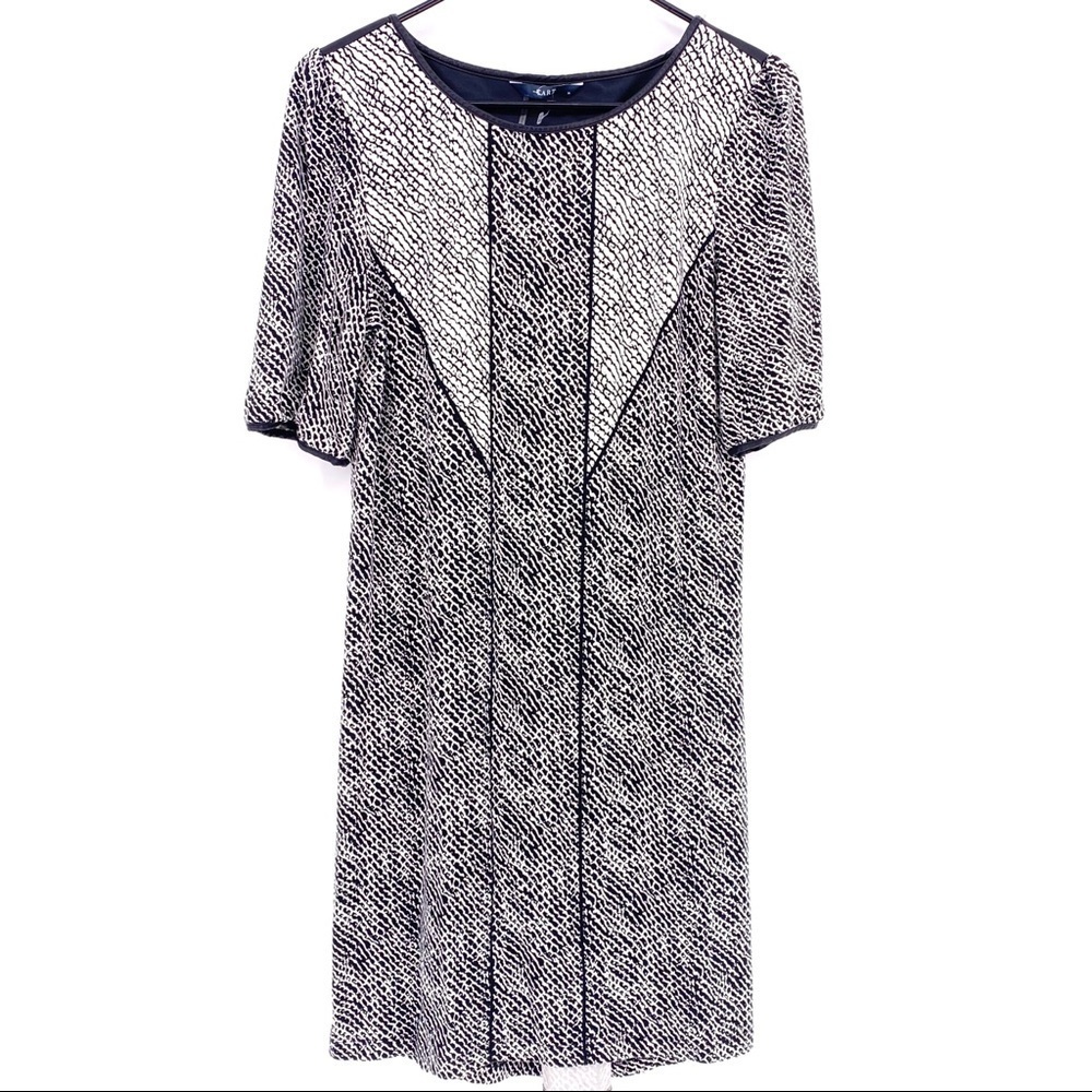 Tart Snakeskin Print Vegan Leather Back Dress XS/M